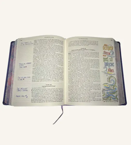 Inspirasjonsbibelen (lilla)